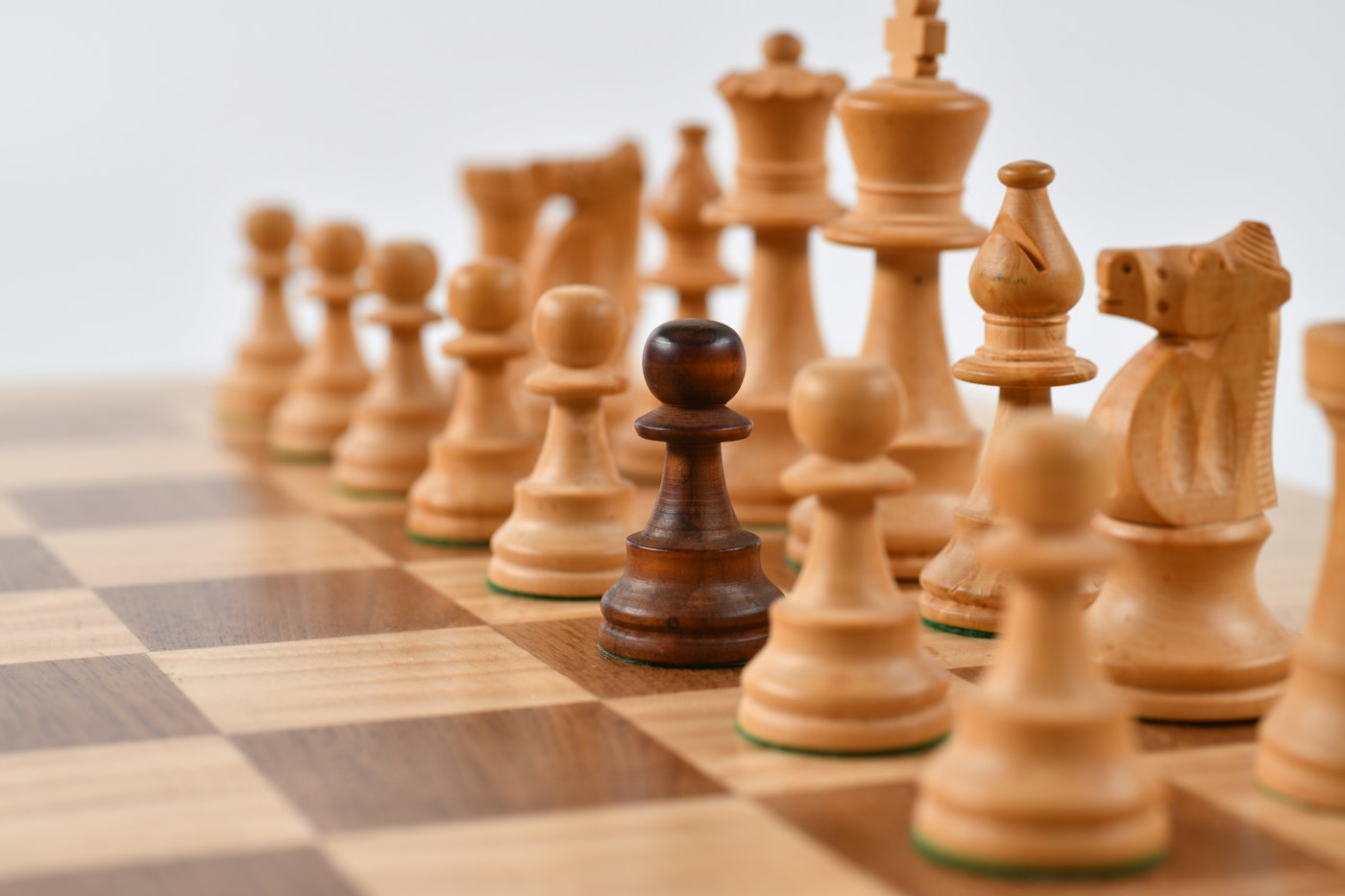 Chess pieces symbolising strategic risk and advisory planning